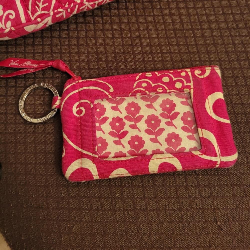 💕Vera Bradley🌸Key & Zip ID Case